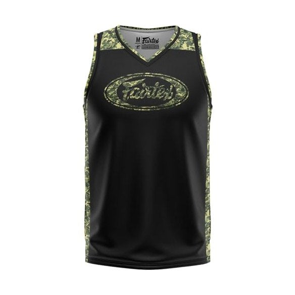 Fairtex JS11 Black Camouflage Jersey