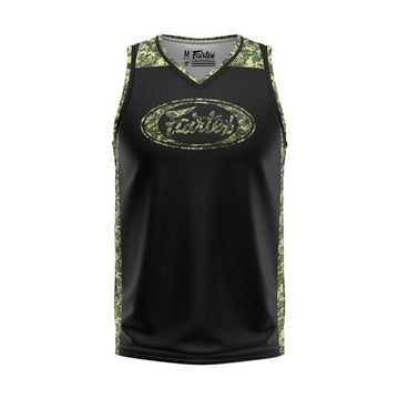 Fairtex JS11 Black Camouflage Jersey