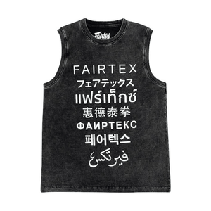 Fairtex MTT52 Sleeveless Multi Languages
