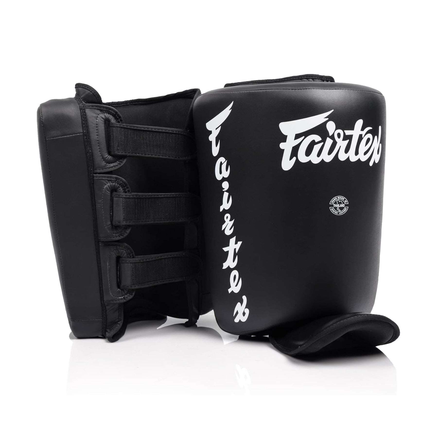 Fairtex SP10 Safety and Super Comfort Shin Pads | Muay Thai, Kickboxing Shin Guards Made with Syntek Leather