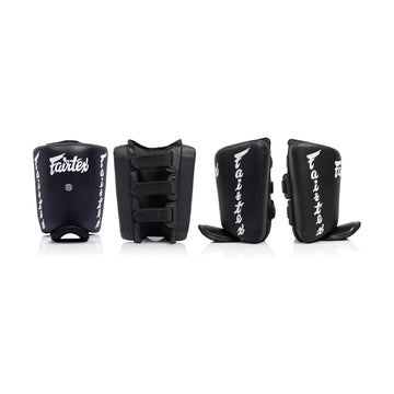 Fairtex SP10 Safety and Super Comfort Shin Pads | Muay Thai, Kickboxing Shin Guards Made with Syntek Leather