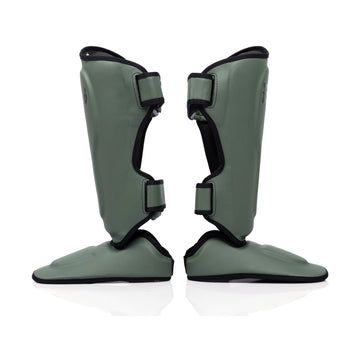 Fairtex SP9 Ultra Ergo Shin Pads | Muay Thai, Kickboxing Shin Guards Made with Syntek Leather