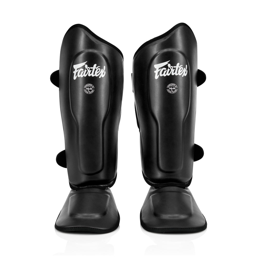 Fairtex SP9 Ultra Ergo Shin Pads | Muay Thai, Kickboxing Shin Guards Made with Syntek Leather
