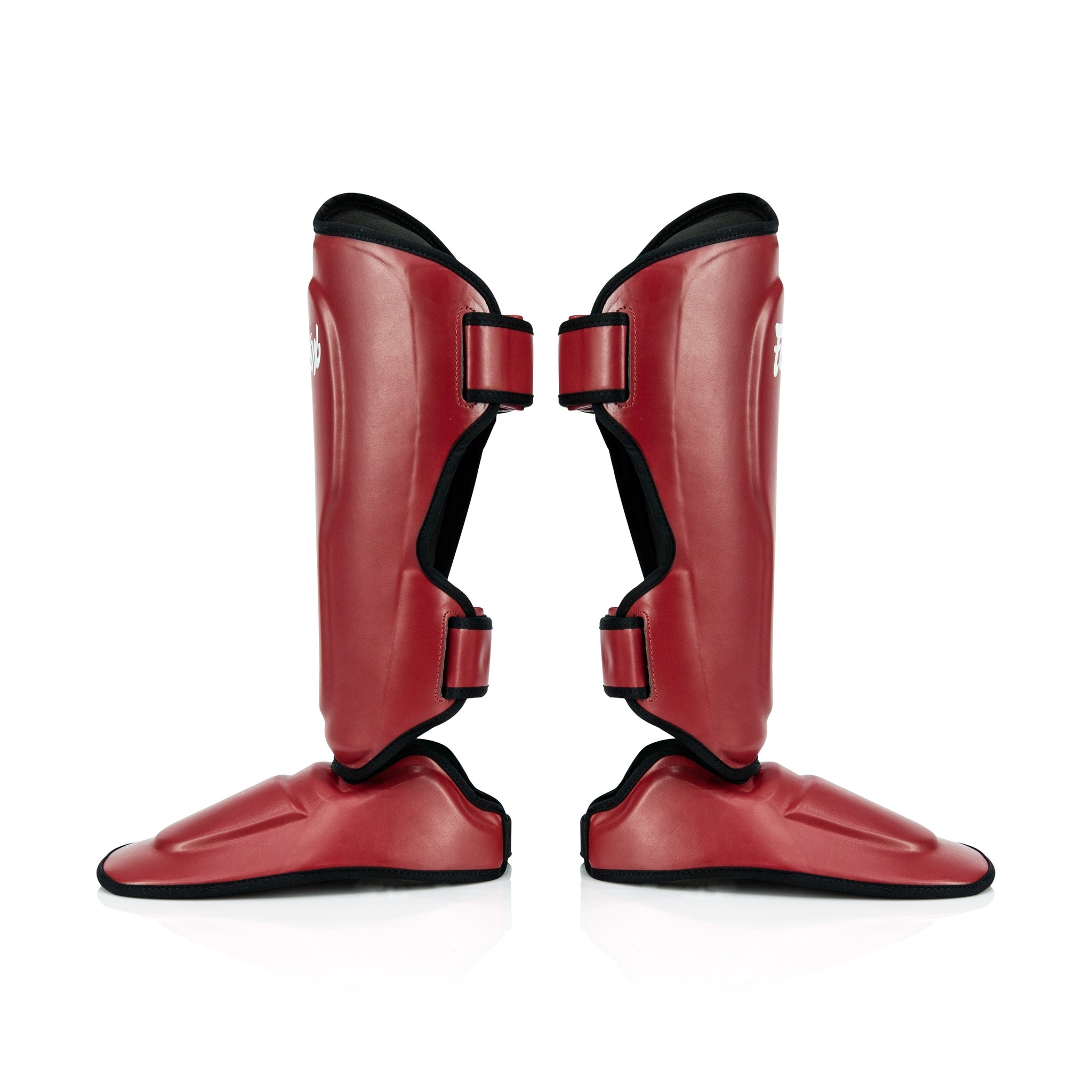 Fairtex SP9 Ultra Ergo Shin Pads | Muay Thai, Kickboxing Shin Guards Made with Syntek Leather