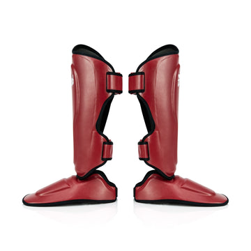 Fairtex SP9 Ultra Ergo Shin Pads | Muay Thai, Kickboxing Shin Guards Made with Syntek Leather