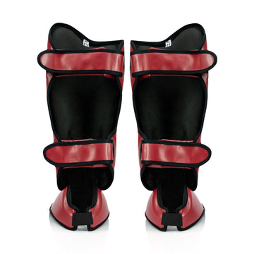 Fairtex SP9 Ultra Ergo Shin Pads | Muay Thai, Kickboxing Shin Guards Made with Syntek Leather