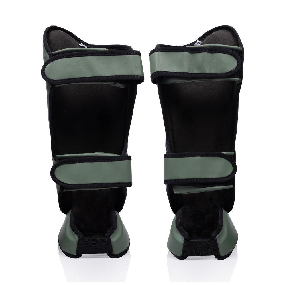 Fairtex SP9 Ultra Ergo Shin Pads | Muay Thai, Kickboxing Shin Guards Made with Syntek Leather