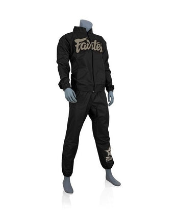 Fairtex VS3 Vinyl Sweat Suit (Black/Brown)