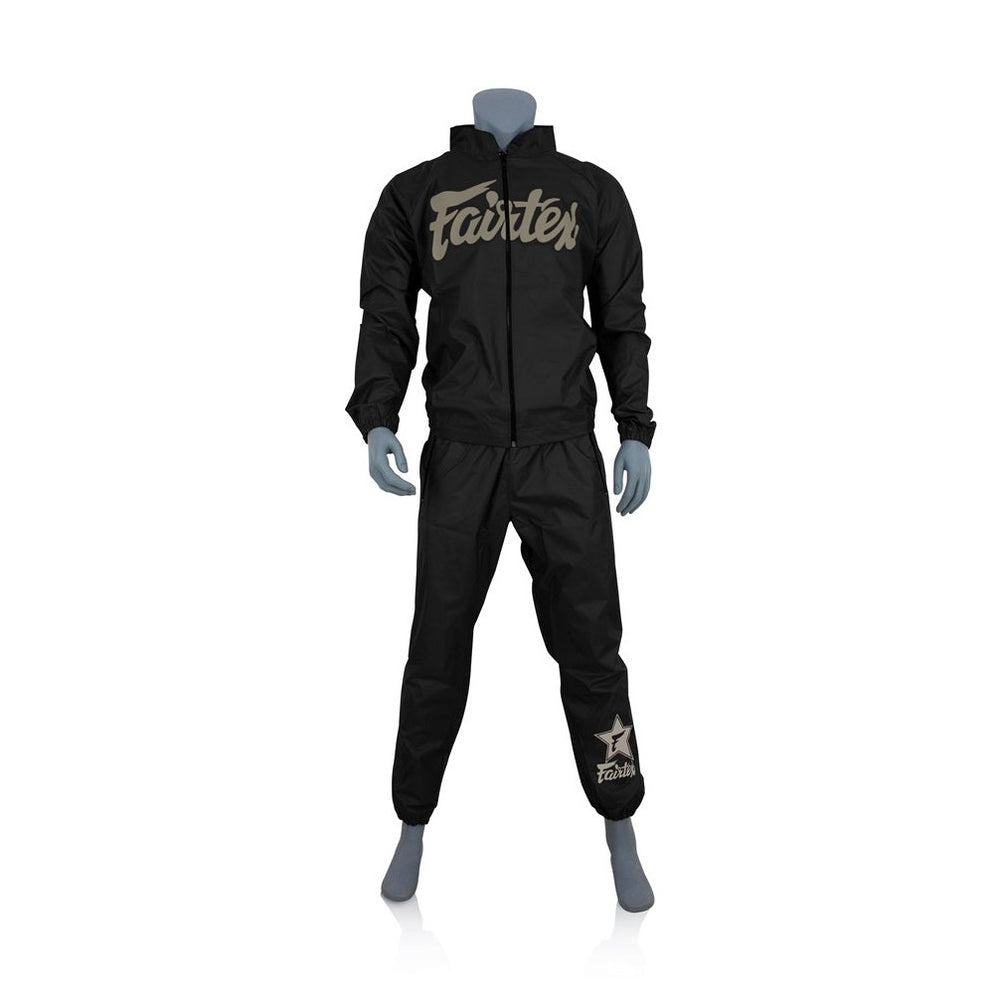 Fairtex VS3 Vinyl Sweat Suit (Black/Brown)
