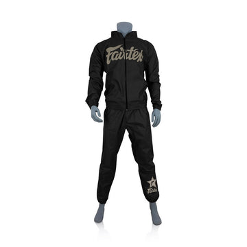 Fairtex VS3 Vinyl Sweat Suit (Black/Brown)