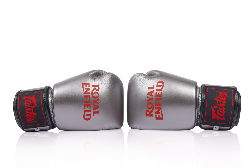 Fairtex x Royal Enfield Guerrilla – Limited Edition Boxing Gloves
