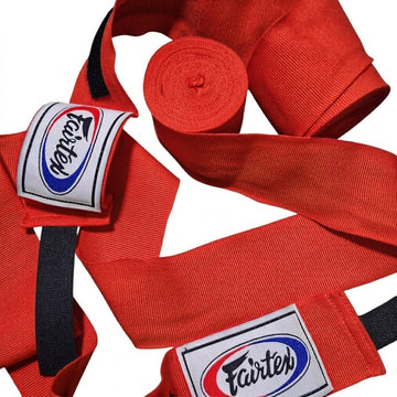 Fairtex Hand Wraps HW2 Elastic Cotton Muay Thai