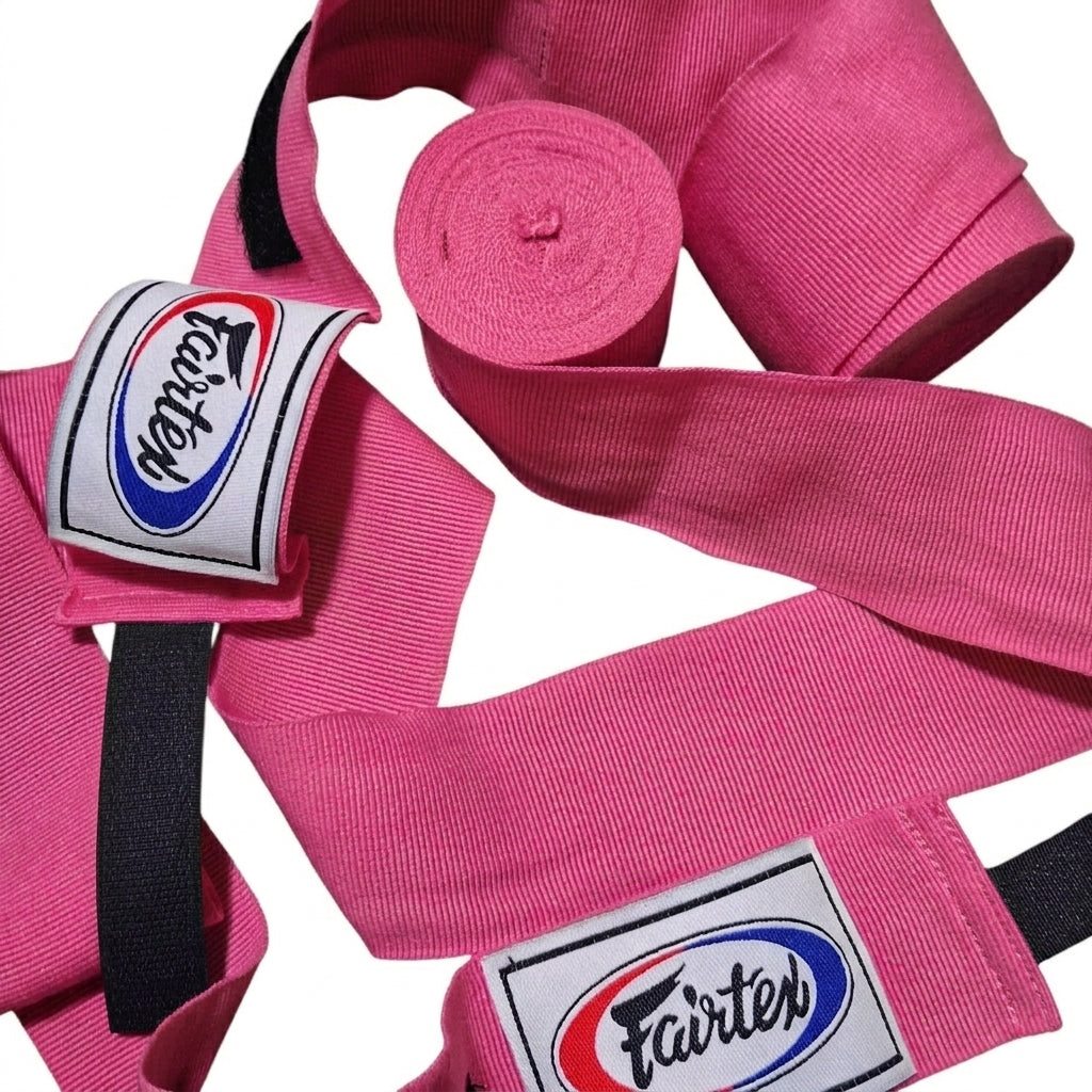 Fairtex Hand Wraps HW2 Elastic Cotton Muay Thai