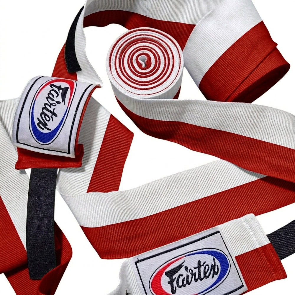 Fairtex Hand Wraps HW2 Elastic Cotton Muay Thai
