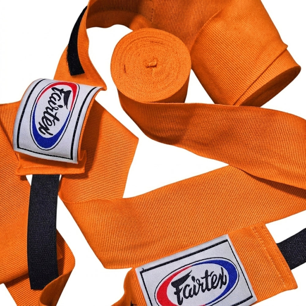 Fairtex Hand Wraps HW2 Elastic Cotton Muay Thai