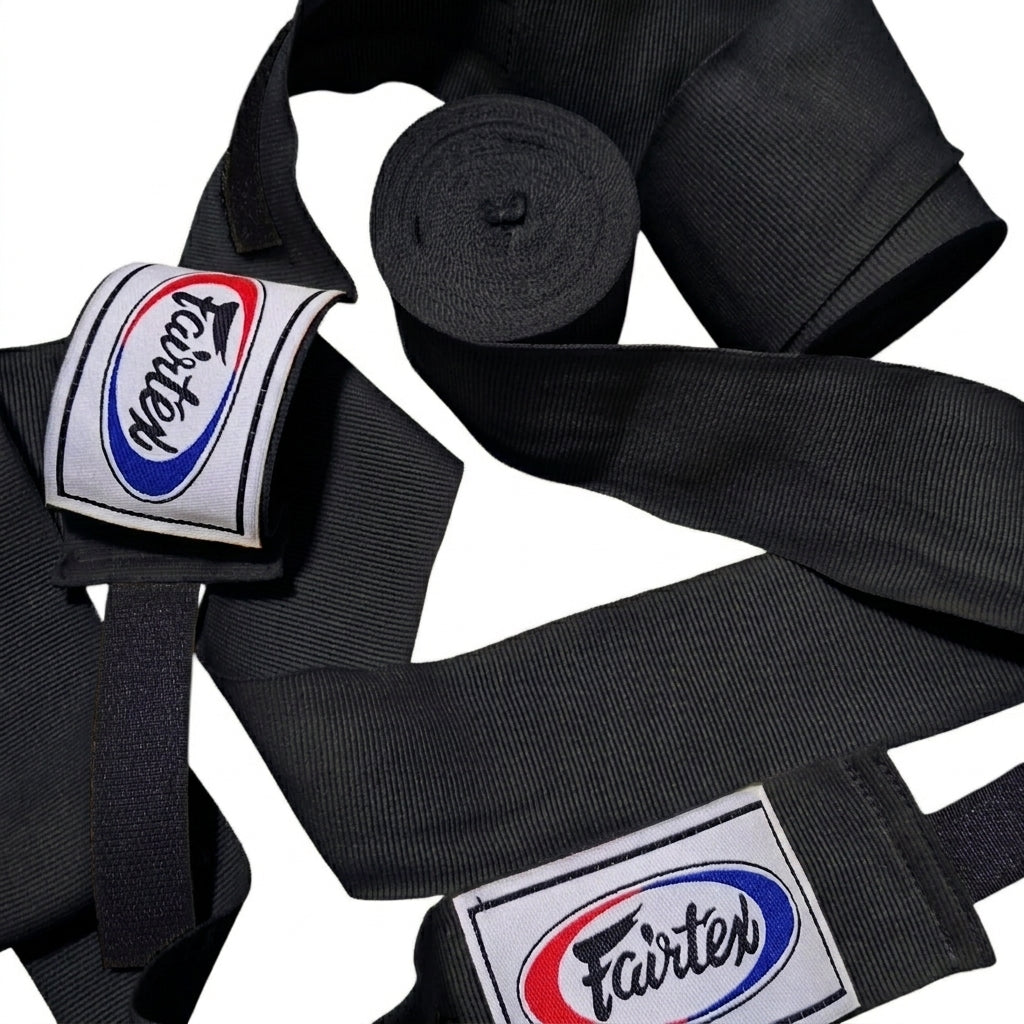 Fairtex Hand Wraps HW2 Elastic Cotton Muay Thai