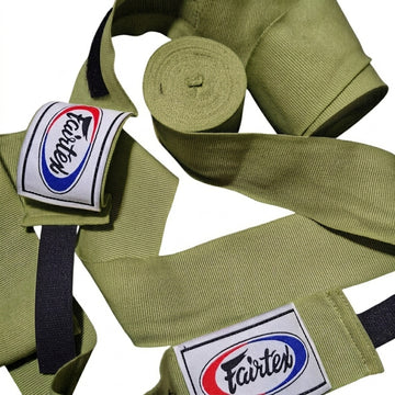 Fairtex Hand Wraps HW2 Elastic Cotton Muay Thai