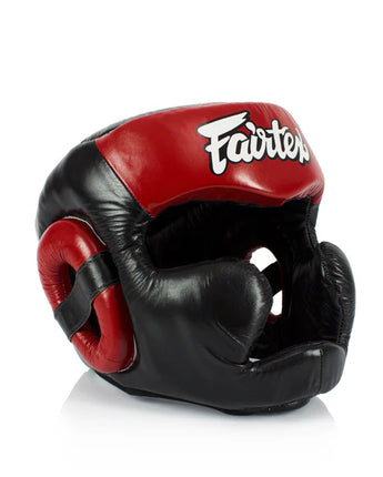 Fairtex HG13 Full Head Black Headgear