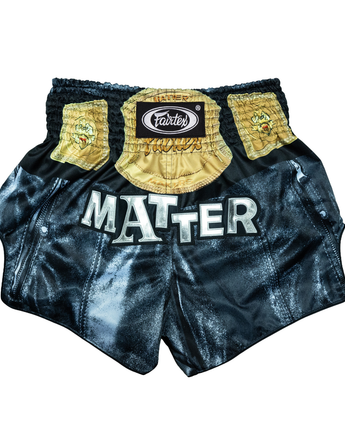 Fairtex x MATTER MAKERS Limited Edition Shorts - Championship Belt