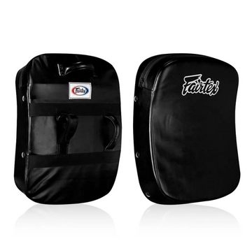 Fairtex FS3 Compact Kick Shield – Syntek Leather Muay Thai Shield
