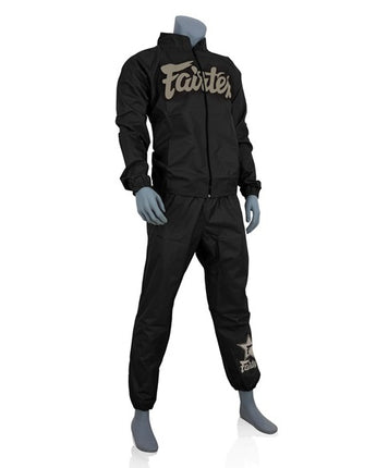 Fairtex VS3 Vinyl Sweat Suit (Black/Brown)