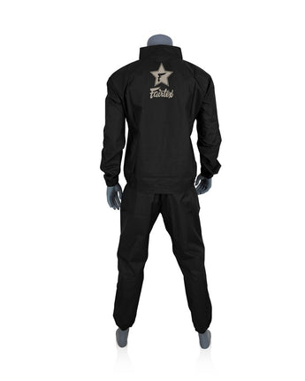 Fairtex VS3 Vinyl Sweat Suit (Black/Brown)