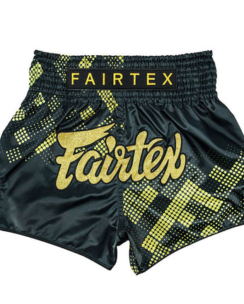 Fairtex BS1931 Heart of Gold Slim Cut Muay Thai Boxing Shorts