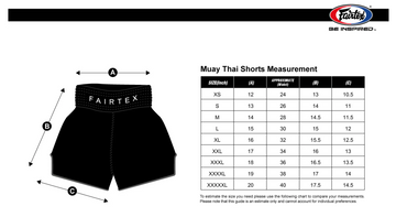 Fairtex BS1908 Satoru Slim Cut Muay Thai Boxing Short