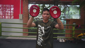 Fairtex FMV15 Curved Muay Thai Boxing Focus Punch Mitts
