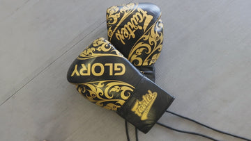 Fairtex Glory BGVG2 White Kick Boxing Glove