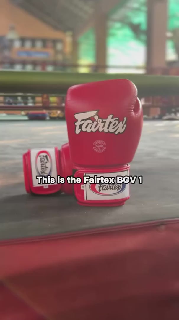 Fairtex BGV1 ONE Muay Thai Boxing Sparring Gloves