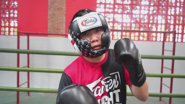 Fairtex HG13 Full Head Black Headgear