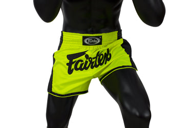 Fairtex Green Slim Cut Muay Thai Boxing Short - Fairtex Store