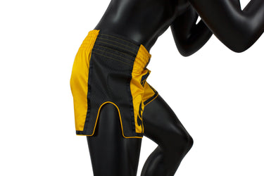 Fairtex Yellow Slim Cut Muay Thai Boxing Short - Fairtex Store