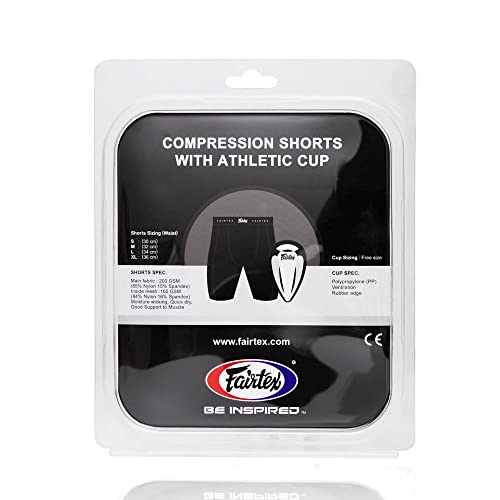 Fairtex GC3 Compression Shorts with Athletic Groin Cup - Fairtex Store