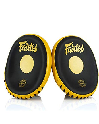 Fairtex FMV15 Cuved Muay Thai Boxing Focus Punch Mitts (Pair) - Fairtex Store