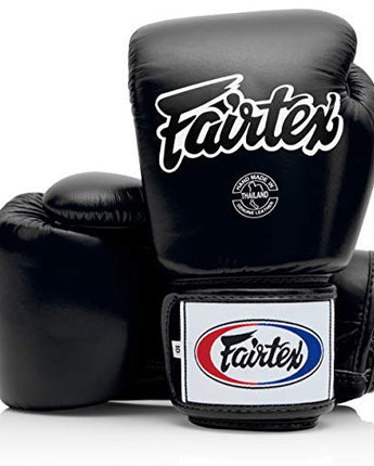 Fairtex BGV1 Black  Muay Thai Boxing Glove - Fairtex Store