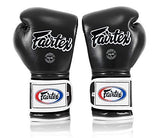 Fairtex BGV9 Black White Muay Thai Boxing Glove - Fairtex Store