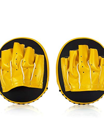 Fairtex FMV15 Cuved Muay Thai Boxing Focus Punch Mitts (Pair) - Fairtex Store