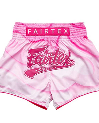 Fairtex Pink Alma Slim Cut Muay Thai Boxing Short - Fairtex Store