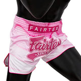 Fairtex Pink Alma Slim Cut Muay Thai Boxing Short - Fairtex Store