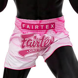 Fairtex Pink Alma Slim Cut Muay Thai Boxing Short - Fairtex Store