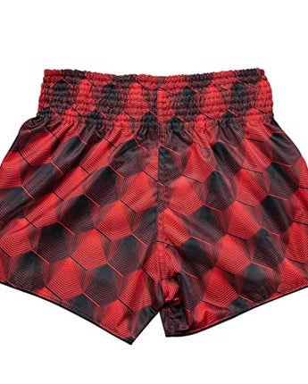 Fairtex BS1919 Stealth Red Slim Cut Muay Thai Boxing Short - Fairtex Store