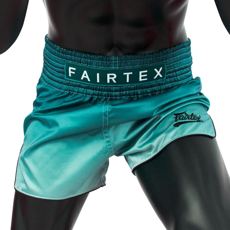 Fairtex Green Fade Slim Cut Muay Thai Boxing Short - Fairtex Store
