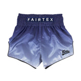 Fairtex Blue Fade Slim Cut Muay Thai Boxing Short - Fairtex Store