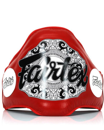 Fairtex BPV2 Light-Weight Belly Pad Muay Thai Trainers Protective Guard for Boxing, MMA, Muay Thai Training - Fairtex Store