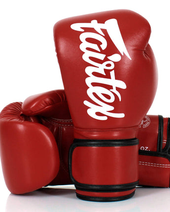 Fairtex BGV14 Red Muay Thai Boxing Gloves - Fairtex Store