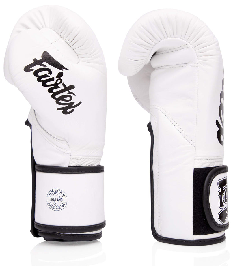 Fairtex BGVG1 White Kick Boxing Glove - Fairtex Store