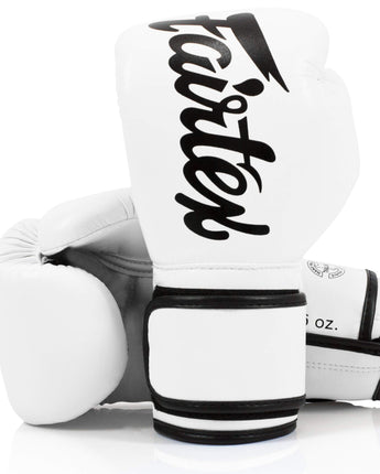 Fairtex BGV14 White Muay Thai Boxing Glove - Fairtex Store