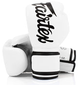 Fairtex BGV14 White Muay Thai Boxing Glove - Fairtex Store